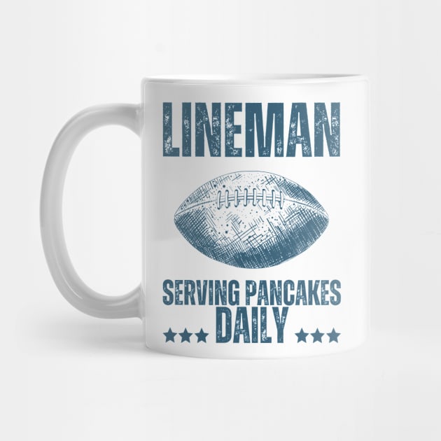 Lineman Serving Pancakes Daily by TheAwesome